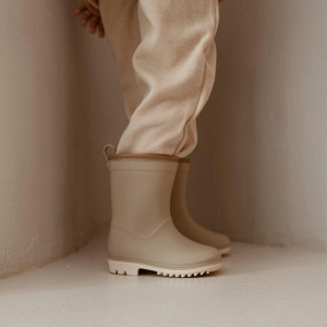 Сапоги резиновые Mrs. Ertha "Taupe", макиато